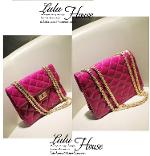 มาใหม่ พร้อมส่ง กระเป๋า Luluhouse รุ่น L90-01P กระเป๋าสวยเกาหลี นำเข้าจากเจ้าของแบรนด์100% สีสวยค่ะ